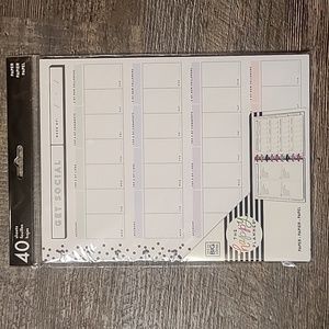 The Happy Planner Get Social Filler Paper